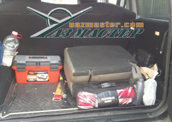 Установка доп. складного сиденья от автомобиля 