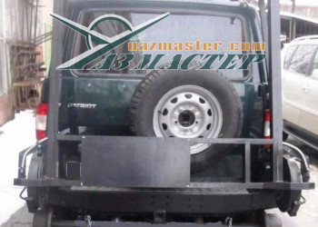 УАЗ ПАТРИОТ на РЖД