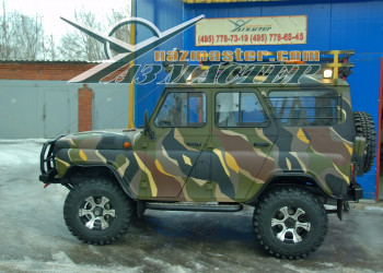 УАЗ-ХАНТЕР тюнинг.  Силовой обвес 