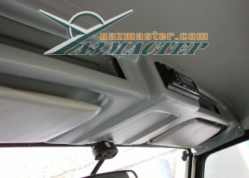 Установлена доп. полка в салон с аудиоподготовкой 