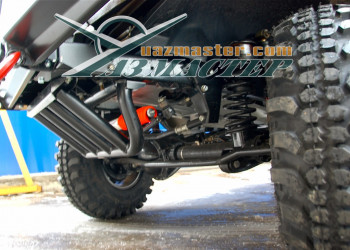 Усиленный вариант тюнинга УАЗ-ХАНТЕР.  Тяга 