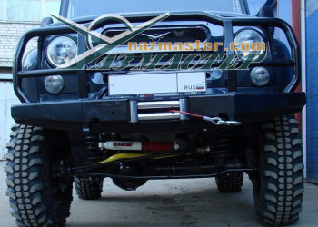 _УАЗ ХАНТЕР с пер. бампером и кенгурятником РИФ