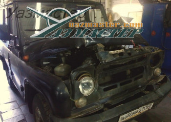 _УАЗ ХАНТЕР радиатор так же под замену