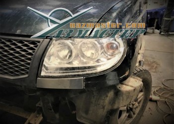 УАЗ ПАТРИОТ рихтовка, крыла