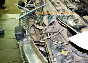 Замена передних крыльев и ремонт передка на  УАЗ ПАТРИОТ после аварии (7)