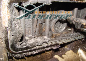 ДВС УМЗ горел изнутри