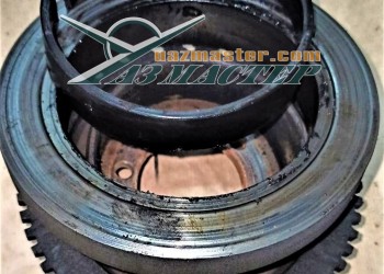 Шкив ЗМЗ-409. Полное разрушение. 