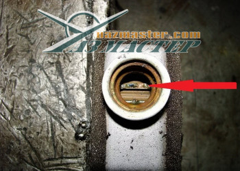 Радиатор отопителя забиты входные соты