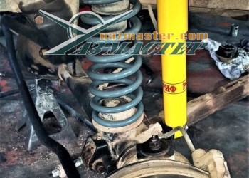 Установка пружин РИФ УАЗ ХАНТЕР