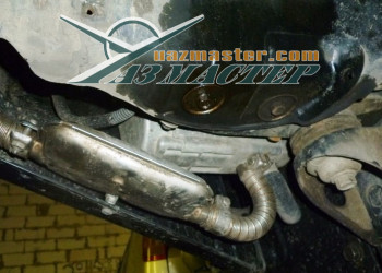 NISSAN PATROL 61. ППО WEBASTO установленный в передний бампер KDT 