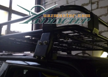 NISSAN PATROL 61. Алюминивый багажник KDT.  Установка заняла более 3 часов, очень много болтов для регулировок, но в целом все понравилось, а главное вес не сравнить с металлическим.