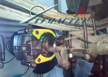 Установка дисковых тормозов 